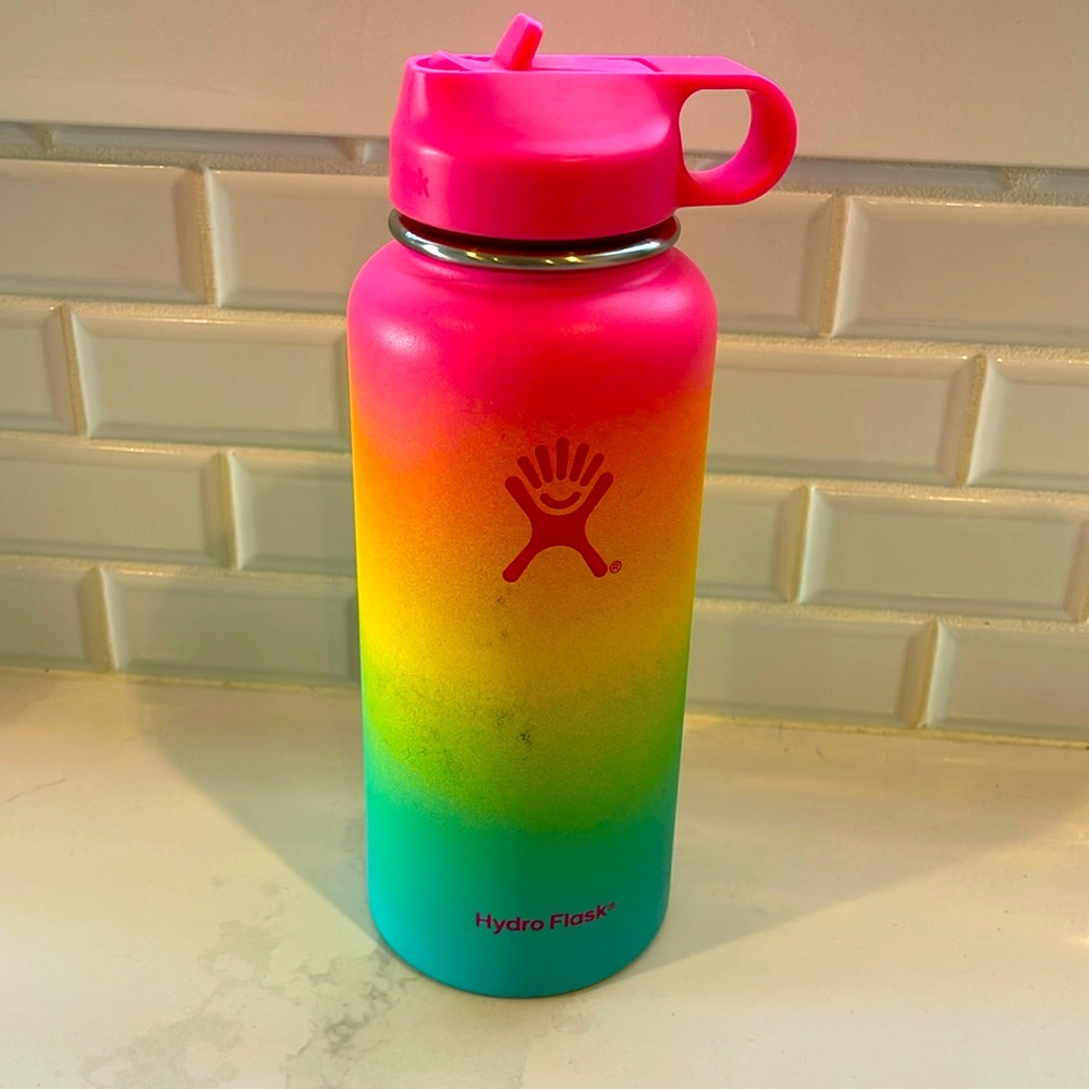 Rainbow hydro flask